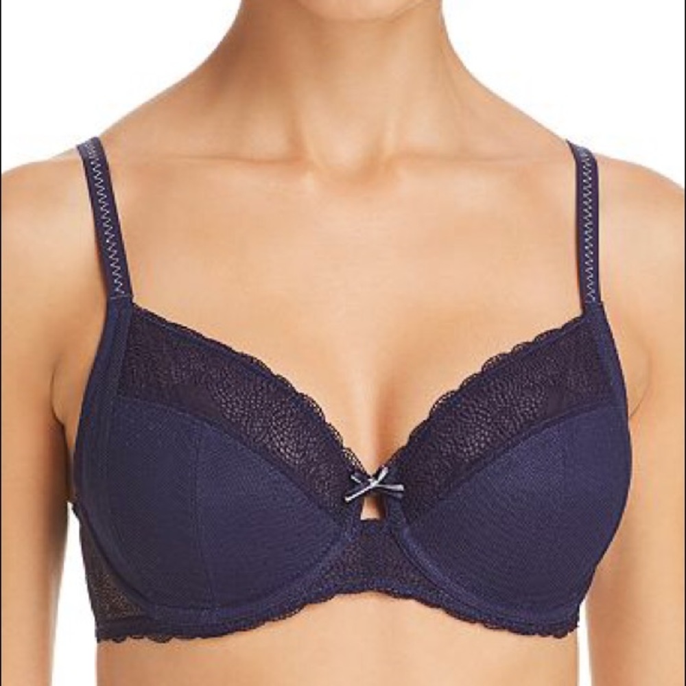 Chantelle 32H Le Marais 2731 Bra in Blue Sapphire